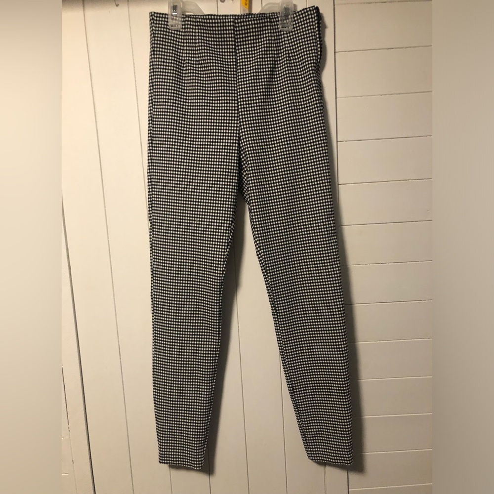 Black and White Checkered Pants